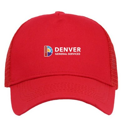 Mesh Back Cap Cotton Baseball Hat