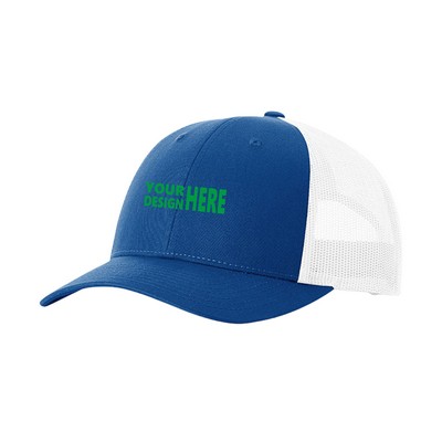 Premium Embroidery 6 Panel Structured Trucker Cap