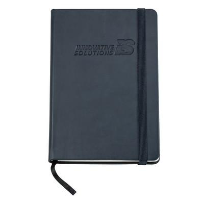 Fiore Navy Blue Hard Cover Journal 8.5" x 5.5"