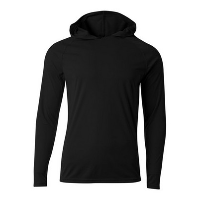 A4 Inc Youth Long Sleeve Hooded Tee