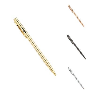 Electroplated Metal Ballpoint Pen