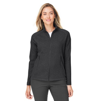 NORTH END® Women's Spirit Textured Full-Zip Sweatshirt