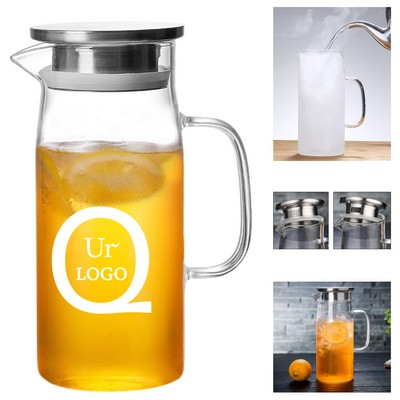 33.8 Oz Glass Cold Kettle