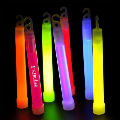 6" Premium Glow Stick With Hook
