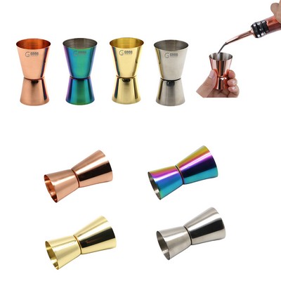 0.5-1oz Double-Ended Straight-Edge Cocktail Measuring Cup