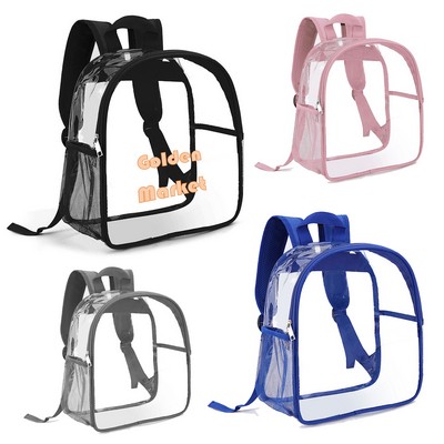 Heavy Clear PVC Backpack