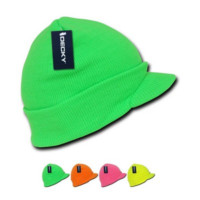Decky Neon HybriCap Knit Beanie