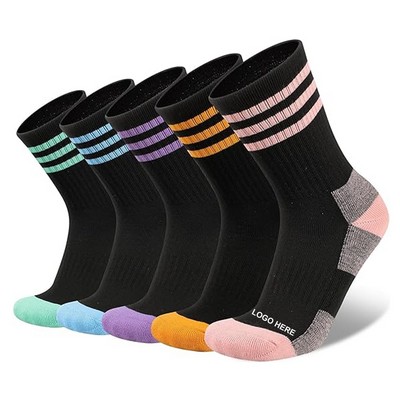 Mid Calf Crew Socks