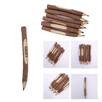 Creative Log Material Wood Bark Ballpoint Pen