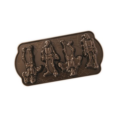 Nordic Ware Spooky Skeleton Cakelet Pan