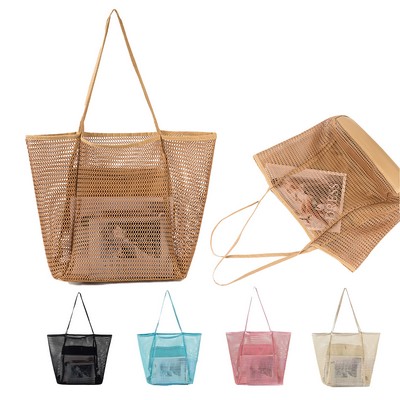 Mesh Beach Tote Bag