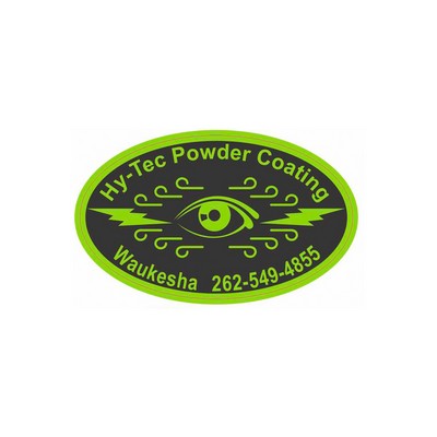 Decal On White Vinyl Material - (6"X7") Full Color