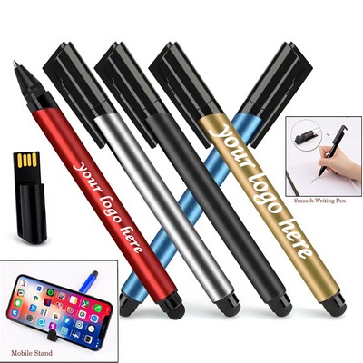 3" 1 USB Flash Drive Portable Pen Design Memory Stick