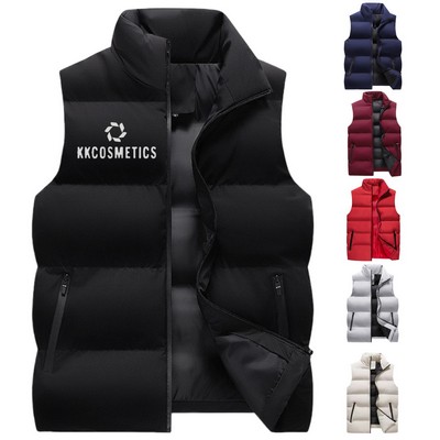Winter Down Cotton Vest