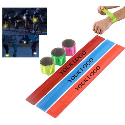 Reflective Safety Slap Bracelet