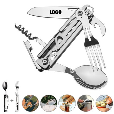 Multi Knife Spoon Fork Tool Kit