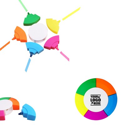 Round Shaped 5" 1 Highlighter