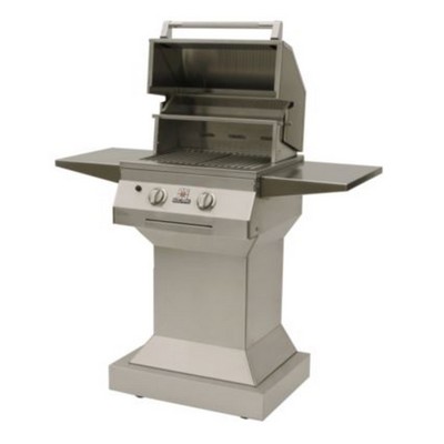 Solaire® Infrared Grills 21" Deluxe Convection Pedestal Grill, Propane-MADE IN USA