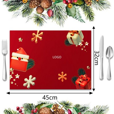 Merry Christmas Placemats For Dining