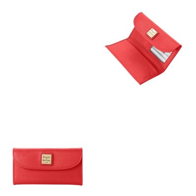 Dooney & Bourke Saffiano Continental Clutch - Tomato Red
