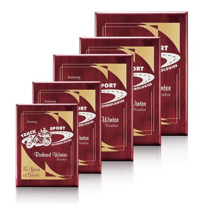 Oakleigh Plaque - Rosewood