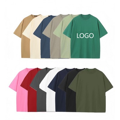230g Heavyweight Drop Shoulder Cotton Tee