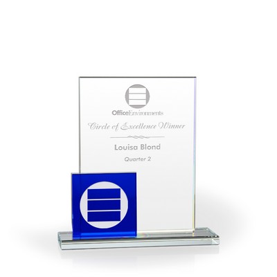 Verve Blue Square Glass Award