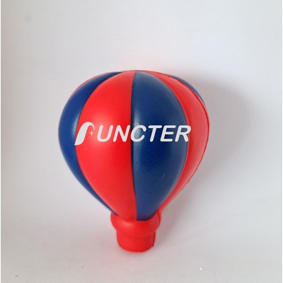 Red And Blue PU Foam Hot Air Balloon Toy Model Decoration Pressure Reducing Ball