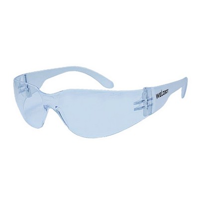 Unbranded Lightweight Safety/Sun Glasses, Light Blue Lens