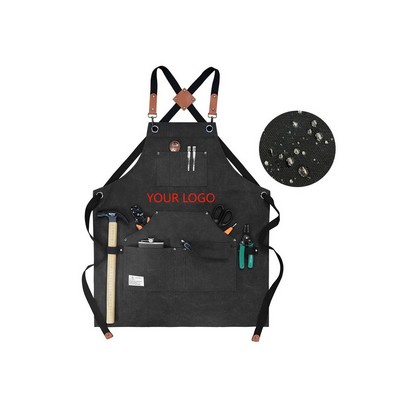 Automotive Maintenance Tool Apron Waterproof Tool Washable Carpenter Barista Apron