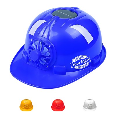 Solar-Powered Ventilated Hard Hat