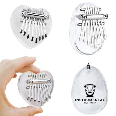Acrylic 8 Tones Mini Finger Piano