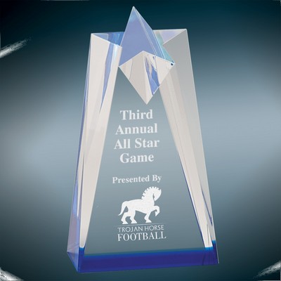 Sculpted Star Acrylic