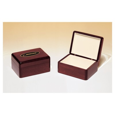 Rosewood Piano Finish Jewelry Box with Felt Lining