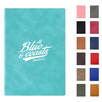 Luxurious B5 Soft Leather Paper Notebook