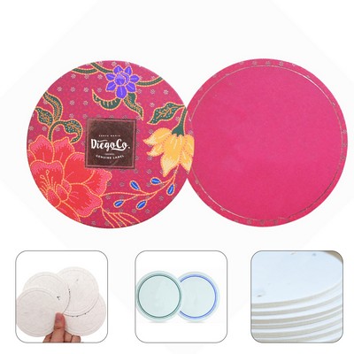 Eco-Friendly Paper Beverage Coaster