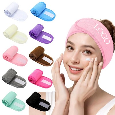 Adjustable Facial Spa Wash Headband