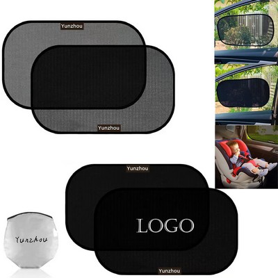 2 Pack Mesh Side Car Window Shades For Baby/Sun Shade Blocker