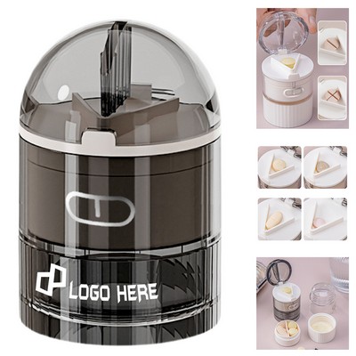 3-In-1Pill Cutter W/ Organizer