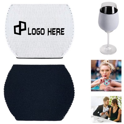 Rubber Wine Glass Cup Sleeve