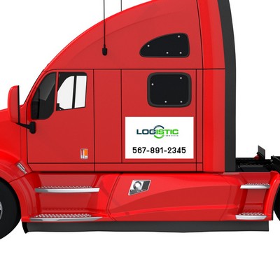 UV Ink Car Magnet Banner (36"x24") - Rectangle