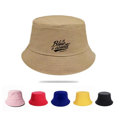 Pure Cotton Reversible Bucket Hat