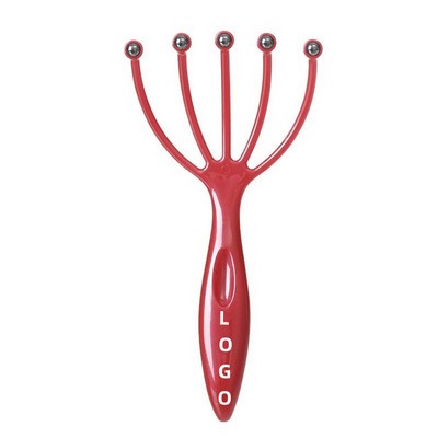 Five-Claw Roller Head Massager for Scalp Relaxation