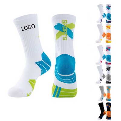 Athletic Crew Socks For Cycling Basketball