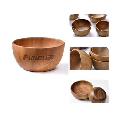 Acacia Wood Salad Bowl 23 oz.