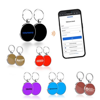 Nfc Alloy Keychain - Epoxy