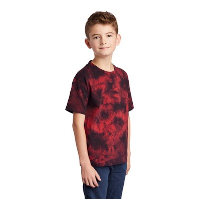Port & Company Youth Crystal Tie-Dye Tee