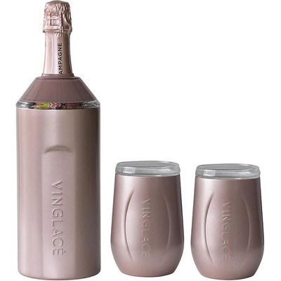(Color:Gold) Wine Gift Set