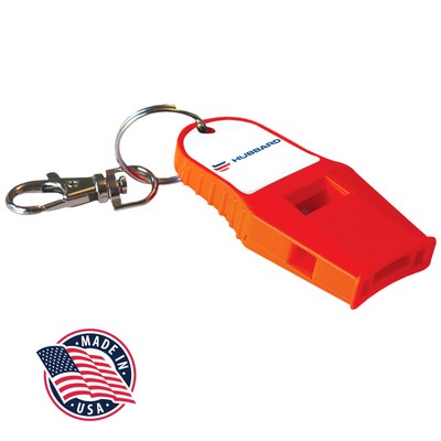 Whistles for Life® Industry-recognized emergency whistle, loud 120 dB rescue whistle, self defense