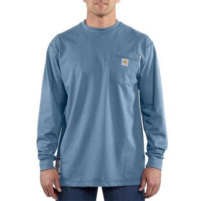 6.75 Oz. Carhartt® Flame Resistant Force Loose Fit Midweight Long-Sleeve Pocket T-Shirt